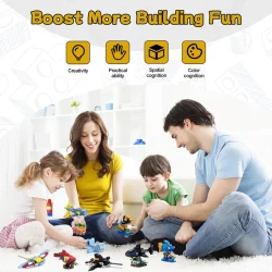 ساختنی ژگائو مدل پرندگان مجموعه 8 عددی کد 991003