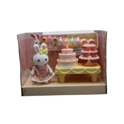 اسباب بازی Dreamy Bay مدل خانه خرگوش طرح کیک تولد کد 6703 - Image 3