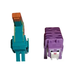 اکشن فیگور مدل ماینکرفت طرح گربه و توکا کد M645