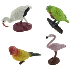 فیگور مدل پرندگان مجموعه 4 عددی کد BK852C