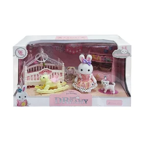 اسباب بازی Dreamy Bay مدل خانه خرگوش طرح اتاق خواب بچه کد 6669