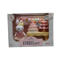 اسباب بازی Dreamy Bay مدل خانه خرگوش طرح کیک تولد کد 6703