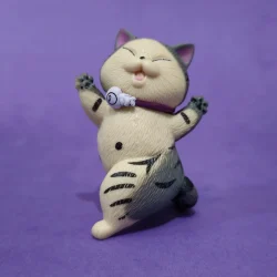 فیگور مدل گربه طرح Happy Cats مجموعه 3 عددی کد HC696