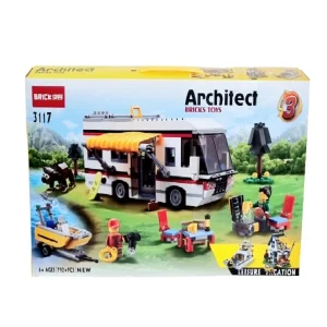 ساختنی بریک مدل Architect طرح ون کمپر 3 در 1 کد 3117