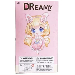 عروسک Dreamy Bay مدل چشم تیله ای کد 6637 ارتفاع 15 سانتی متر