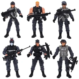 فیگور مدل SPECIAL POLICE مجموعه 6 عددی کد 106-5898