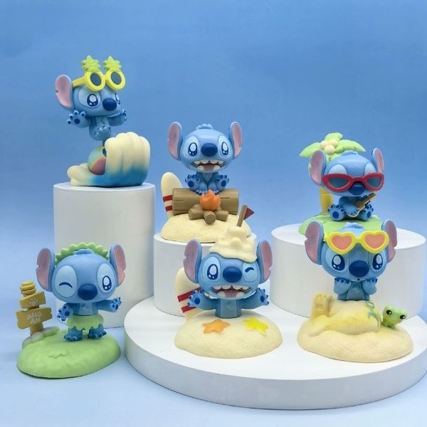 فیگور مدل استیچ ساحلی مجموعه 6 عددی کد ST899