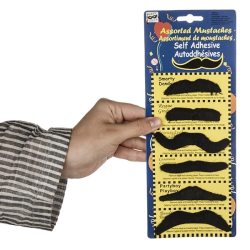 ست سیبیل نمایشی مدل Black Mustache کد BM016 - Image 2