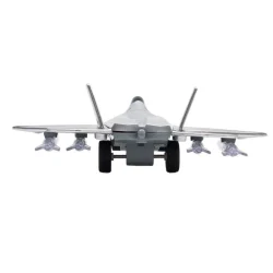 هواپیما بازی مدل جت جنگنده F22 موزیکال چراغدار کد F22S - Image 7