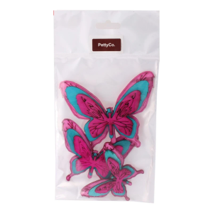 مگنت پتیکو طرح پروانه بسته 3 عددی کد P009