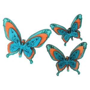 مگنت پتیکو طرح پروانه بسته 3 عددی کد P009-2