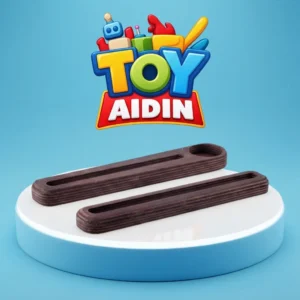 جا عودی چوبی مدل پتیکو مجموعه 2 عددی