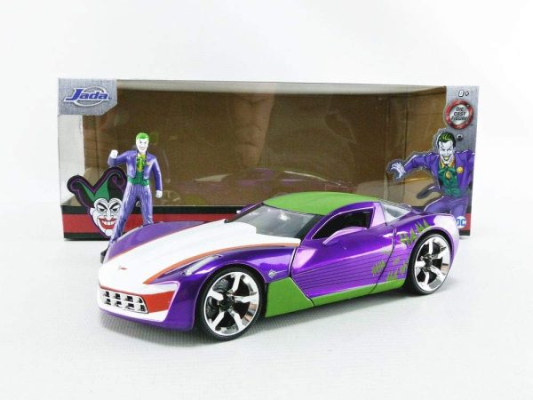 ماکت ماشین جادا مدل Chevy Corvette Stingray 2009 طرح جوکر کد 31199 - Image 8