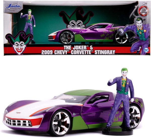 ماکت ماشین جادا مدل Chevy Corvette Stingray 2009 طرح جوکر کد 31199 - Image 7