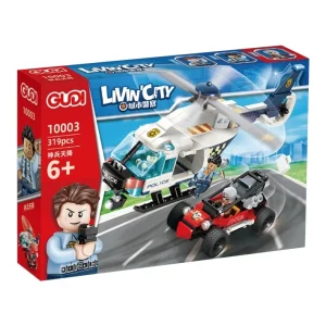 ساختنی گودی مدل هلیکوپتر پلیس کد 10003