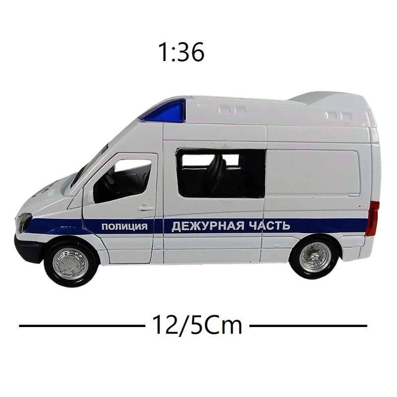 ماشین بازی مدل ون پلیس کد A097C