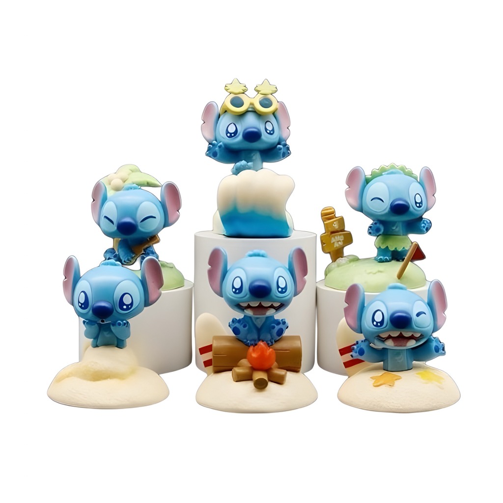 فیگور مدل استیچ ساحلی مجموعه 6 عددی کد ST899