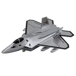 هواپیما بازی مدل جت جنگنده F22 موزیکال چراغدار کد F22S - Image 3