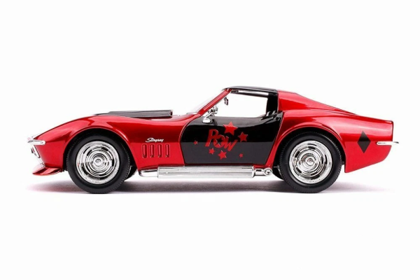 ماکت ماشین جادا مدل Chevy Corvette Stingray 1969 طرح هارلی کوئین کد 31196 - Image 6
