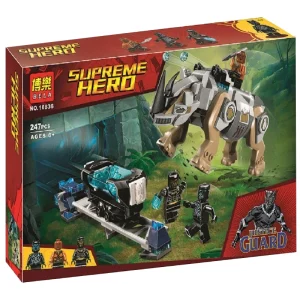 ساختنی بلا مدل بلک پنتر طرح Justice Guard کد 10836