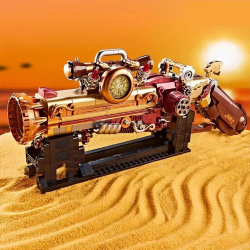 ساختنی مدل تفنگ تپانچه عصر بخار طرح Steampunk Pistol کد 212231
