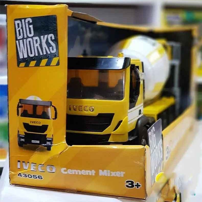 ماشین بازی Tomy مدل میکسر IVECO مقیاس 1:16 کد 43056
