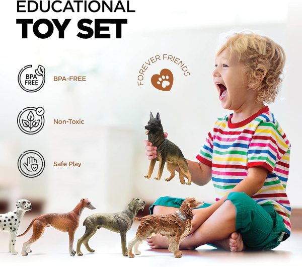 فیگور یوکوک مدل سگ مجموعه 12 عددی کد DO951