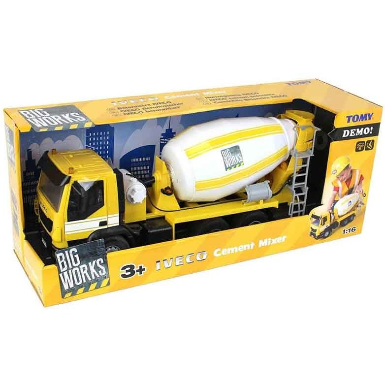 ماشین بازی Tomy مدل میکسر IVECO مقیاس 1:16 کد 43056