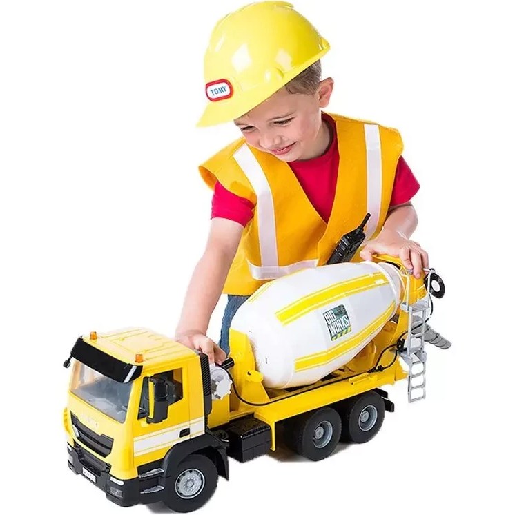 ماشین بازی Tomy مدل میکسر IVECO مقیاس 1:16 کد 43056