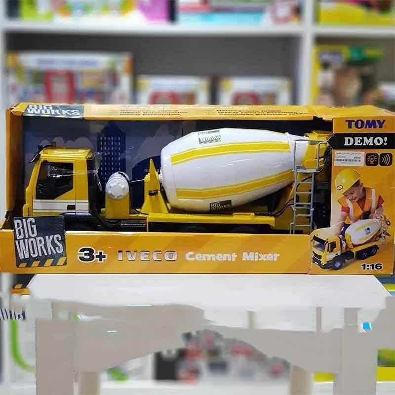 ماشین بازی Tomy مدل میکسر IVECO مقیاس 1:16 کد 43056