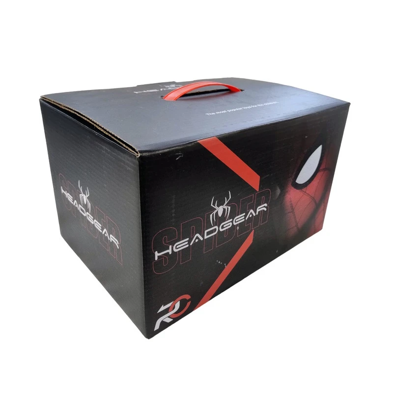 ماسک ایفای نقش مدل مرد عنکبوتی طرح مایلز مورالز چشم متحرک ریموتدار کد 10-622