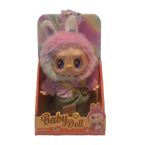 عروسک مدل Baby Doll طرح لبوبو کد 6089-3