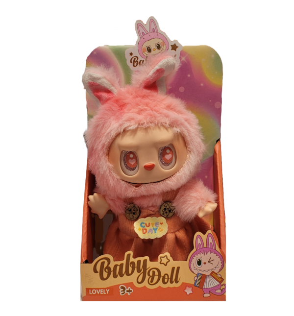 عروسک مدل Baby Doll طرح لبوبو کد 6089-4