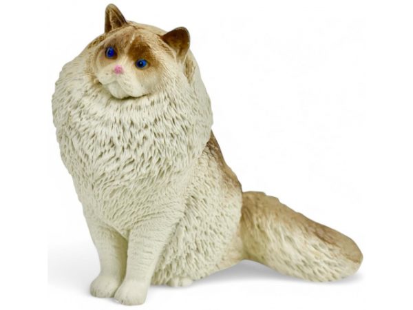 فیگور مدل گربه طرح Ragdoll کد CA954-2