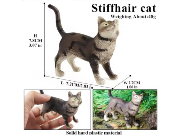 فیگور مدل گربه طرح Domestic ShortHair کد CA954-10