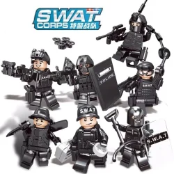 مینی فیگور شانسی مدل نیروی ویژه پلیس طرح S.W.A.T کد MG023 - Image 2