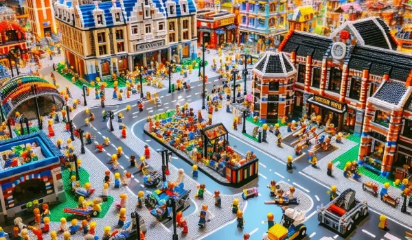 دنیای جادویی اسباب بازی‌های ساختنی: وقتی بلوک‌ها جان می‌گیرند!