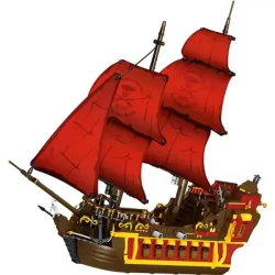 ساختنی مدل Pirate Kingdom طرح کشتی دزدان دریایی کد 982006