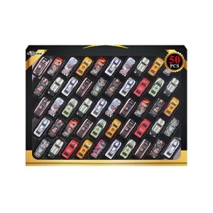ماشین بازی فلزی مجموعه 50 عددی کد 034-KZ957