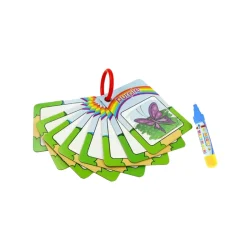 بازی آموزشی انگلیسی مدل فلش کارت حیوانات طرح Water Magic کد WM693
