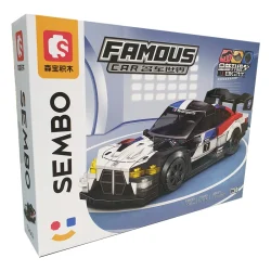 لگوی سیمبو بلاک مدل ماشین مسابقه‌ای طرح Famous car کد 714562 – 387 تکه