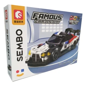 لگوی سیمبو بلاک مدل ماشین مسابقه‌ای طرح Famous car کد 714562 – 387 تکه