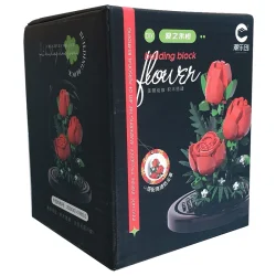لگوی گل رز جاویدان مدل محفظه دار کد 7233 – 254 تکه