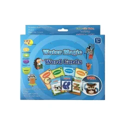 بازی آموزشی انگلیسی مدل فلش کارت حیوانات طرح Water Magic کد WM693