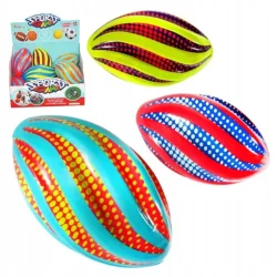 توپ راگبی مدل فومی طرح Twisted Dots کد RB1