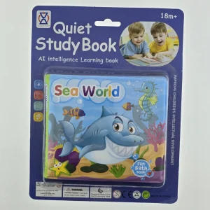 کتاب حمام کودک مدل سوتک دار طرح Sea World کد SW1