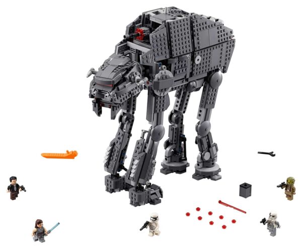 لگوی جنگ ستارگان مدل First Order Heavy Assault Walker کد 10908 - 1406 تکه