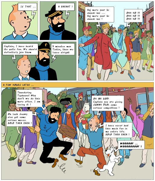 کمیک تن تن