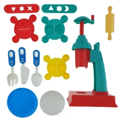 ست اسباب بازی مدل بستنی ساز طرح Color Clay Series کد X168-9 مجموعه 12 عددی