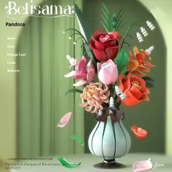 لگوی گلدان گل رز طرح BELISAMA FLOWER کد 13069 – 566 تکه